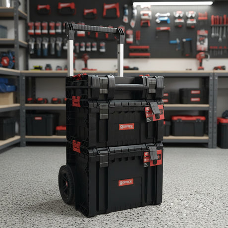 Compatibilidad de carro Qbrick Pro con cajas del sistema modular