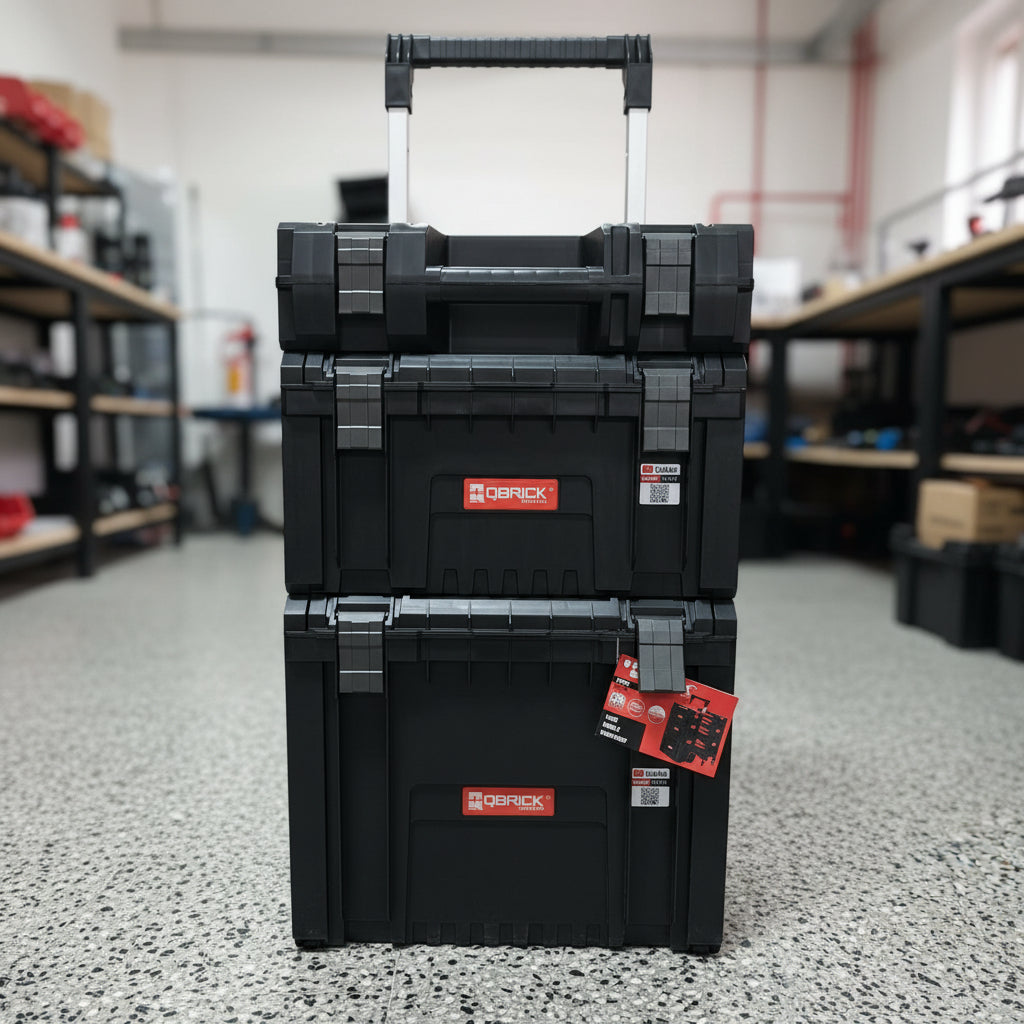 Estabilidad y capacidad de carga pesada de carro Qbrick Pro 3 piezas