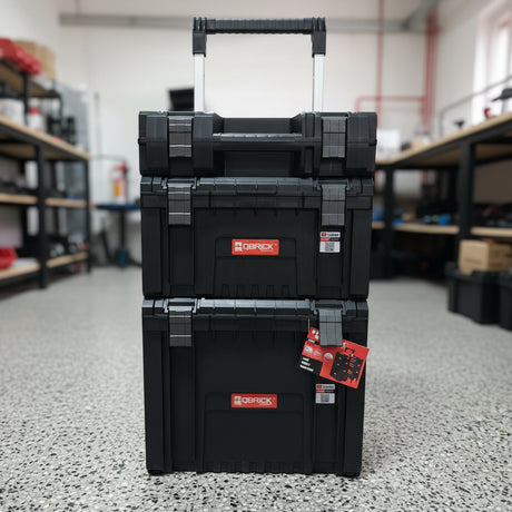 Estabilidad y capacidad de carga pesada de carro Qbrick Pro 3 piezas