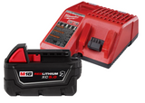 Kit Batería XC 5.0 Ah M18 + Cargador M18 y M12 Milwaukee 4841-59A
