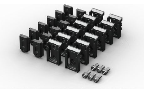 Conectores Qbrick para maximizar espacio de almacenamiento en cajas organizadoras