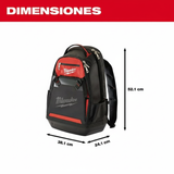 Dimensiones de la mochila Milwaukee en centímetros