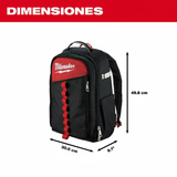Dimensiones de la mochila Milwaukee en centímetros
