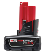 Bateria M12 Ion Litio XC 3Ah. Red Lithium Milwaukee 4811-2402