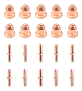 Kit de 10 Consumibles para Torcha Plasma Compatible Con Salkor 8018 / TCD60