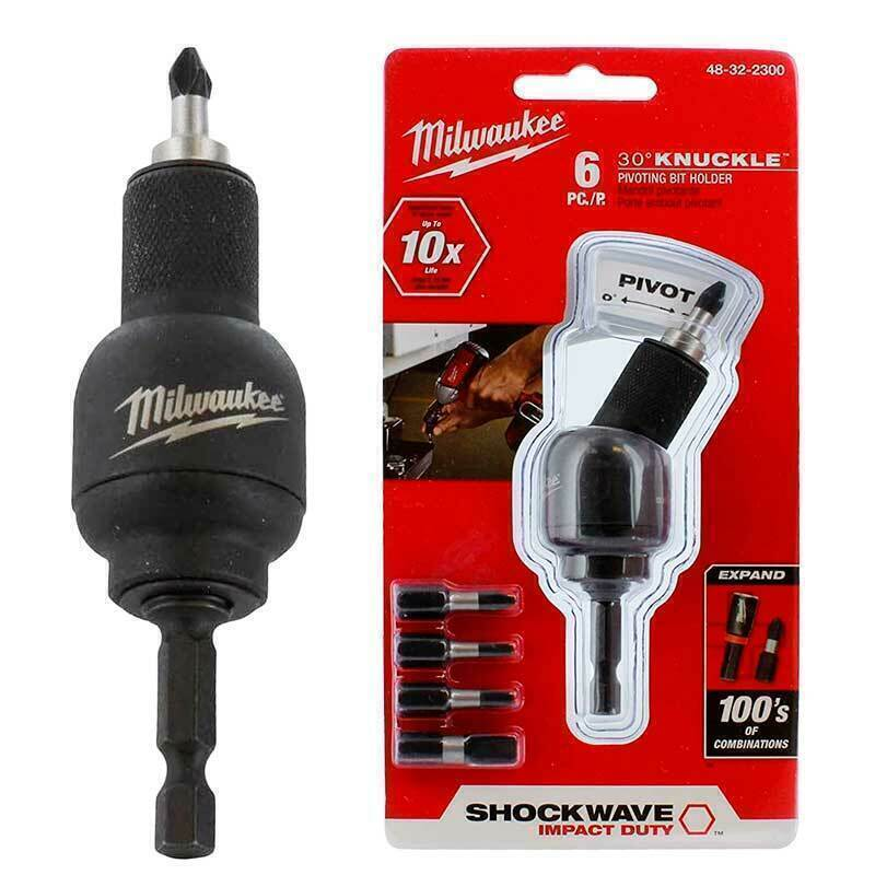 Portapuntas Adaptador Angular de 30° Alto Impacto Milwaukee 4832-2300