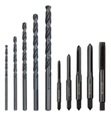 Juego de 17 Piezas Machos y Terrajas Métricas Milwaukee 4922-5601