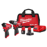 Taladro Y Atornillador De Impacto M12 FUEL Milwaukee 3497-259A