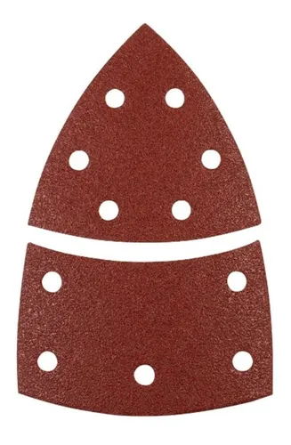 12 Lijas Triangulares Velcro Surtido G60 + G120 + G180 KWB 49496170