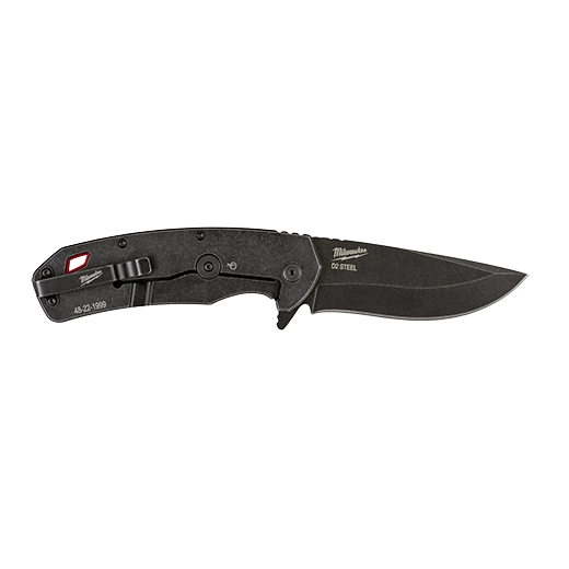 Cuchillo Plegable 9cm Acero D2 Ultra Resistente Milwaukee 4822-1999