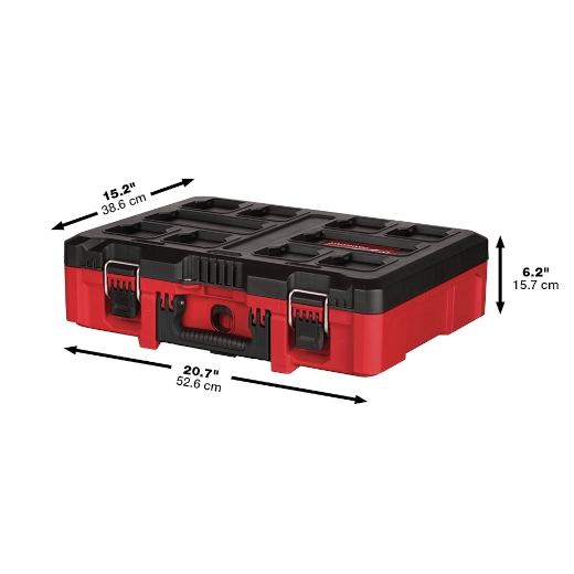 Caja con Goma Espuma Personalizable Packout Milwaukee 4822-8450