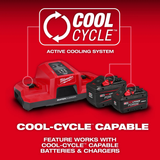 Batería M18 HD 12Ah. Red Lithium Forge Milwaukee 4811-1813