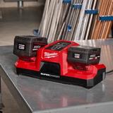 Cargador Super Rapido Baterías Dual M18 Milwaukee 4859-1859a