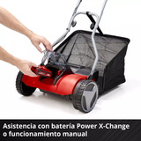 Cortacésped Helicoidal Inalám 400m2 45L Einhell GE-HM 18/38 Li SOLO