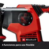 Rotomartillo electroneumático Einhell  Expert Plus Herocco 36/28 Inalámbrico Rojo