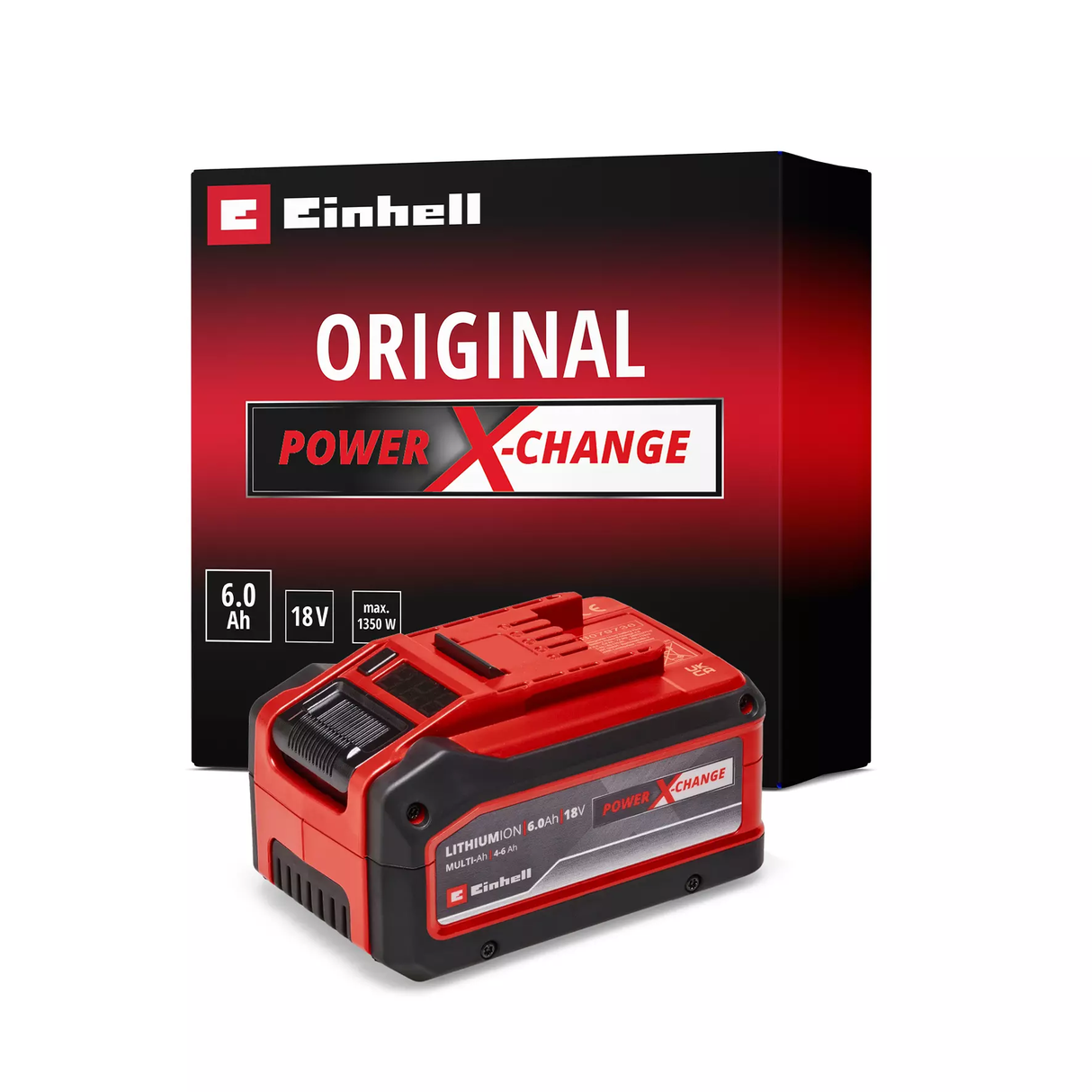 Bateria Recargable Einhell  18V 4Ah-6Ah Plus Inalambrica Max