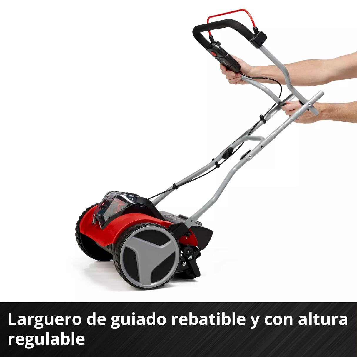Cortacésped Helicoidal Inalám 400m2 45L Einhell GE-HM 18/38 Li SOLO