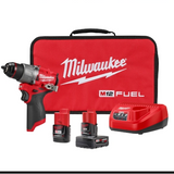 Taladro Atornillador 13mm 40 Nm M12 Fuel Milwaukee 3403-259A