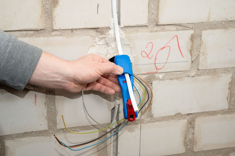 Pelacables plano y redondo WEICON 50058018