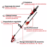 Podador de Altura a Batería 2 en 1 EINHELL Modelo GE-HC-18-LI-T
