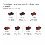 Sierra Sable Inalámbrica 10cm Einhell TE-AP 18/22 LI SOLO