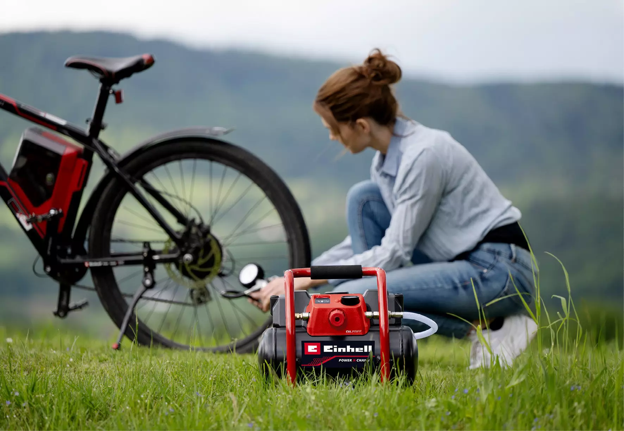 Compresor Inalám. 6L 8 Bar 9kg Einhell TE-AC 36/150 LI OF SOLO