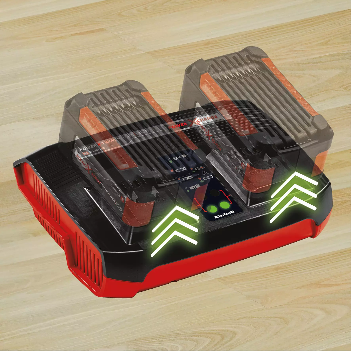 Cargador Doble 3A + 2 Baterías 4 Ah 18v EINHELL 4512112