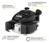 Motor Vertical 7.75 HP 173 cc Kohler HD775