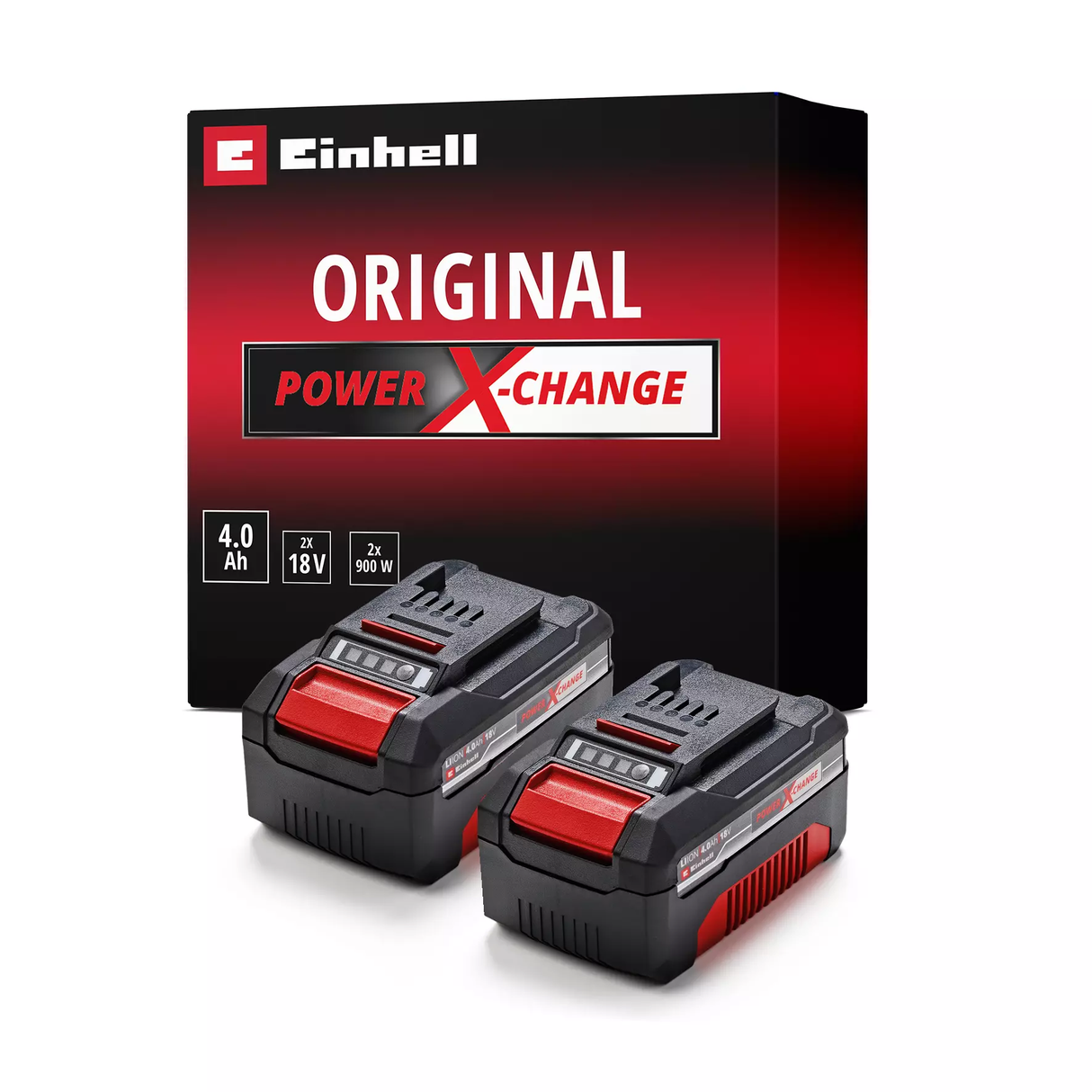Twin Pack de 2 Baterías x 4Ah 18v Einhell | 4511489