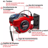 Enrollador de Manguera Inalámbrico 1/2'' Einhell GE-HR 18/30 LI SOLO