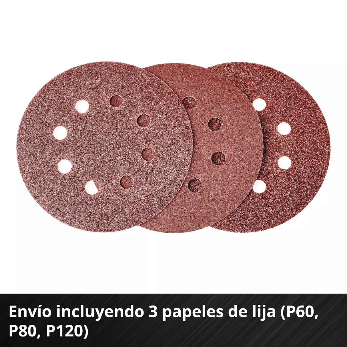 Lijadora Rotorbital Circular Inalám 125mm Einhell TP-RS 18/32 Li BL SOLO