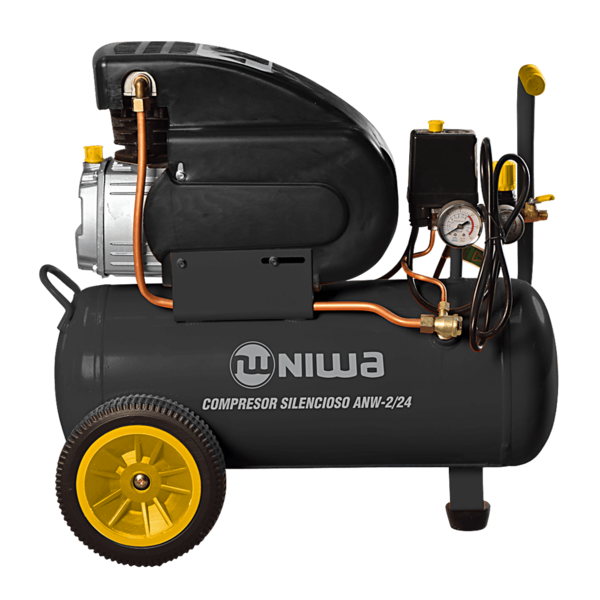 Compresor Aire 24 Litros 2 Hp Alta Recuperacion Niwa ANW-2-24