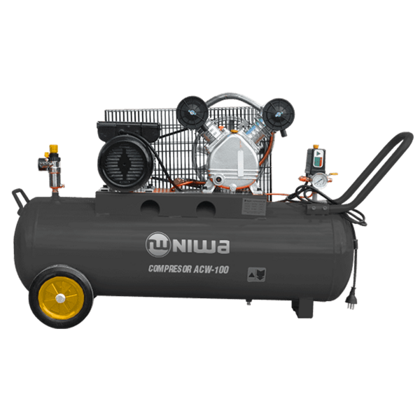 Compresor De Aire 2 Hp 100 Litros 220v Niwa Acw 100