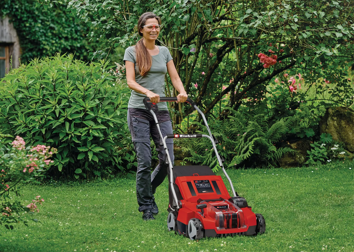 Escarificadora Inalám 400m2 de 36v 35cm 28L Einhell GE-SA 36/35 LI SOLO