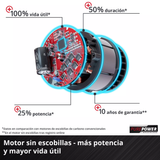 Escarificadora Inalám 400m2 de 36v 35cm 28L Einhell GE-SA 36/35 LI SOLO