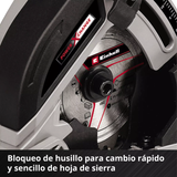 Mini Sierra Circular Inalám 89mm de Mano Einhell TE-CS 18/89 LI SOLO