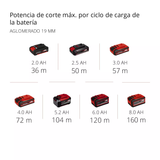 Mini Sierra Circular Inalám 89mm de Mano Einhell TE-CS 18/89 LI SOLO