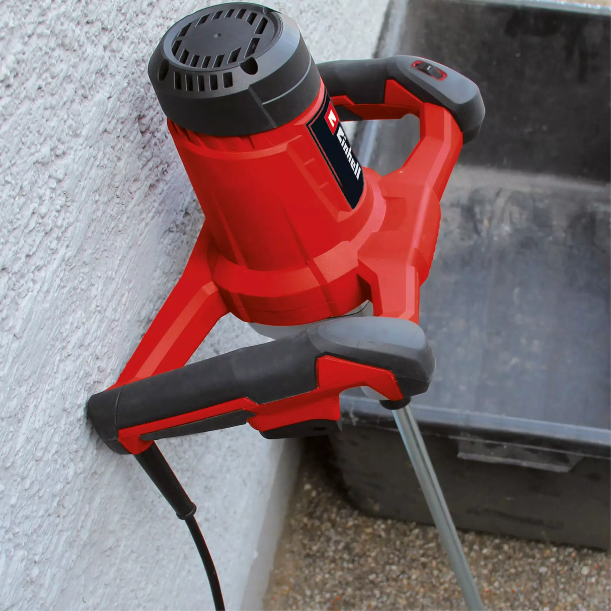 Mezclador de Pintura y Mortero c/Mecha 1600w Einhell TE-MX 1600-2 CE