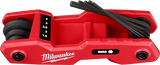 Juego de 8 Llaves Allen Plegables 1,5-8mm Milwaukee 4822-2182