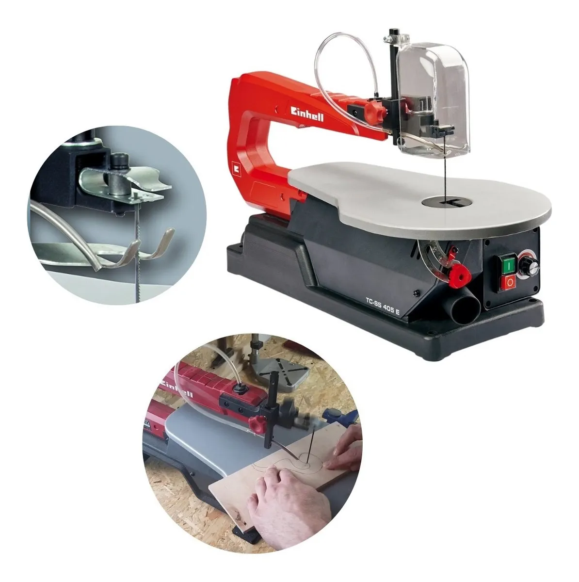 Caladora de Banco 120w con Inclinación Einhell TC-SS 405 E