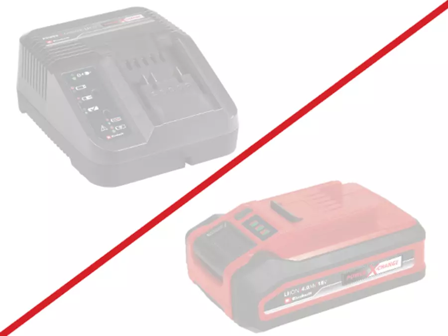 Bordeadora y Cortacésped C/Carro Removible Einhell GE-CT 18/28 Li TC SOLO