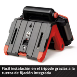 Linterna LED Inalám Plegable Regulable 3000Lm Einhell TP-CL 18/3000 LI SOLO