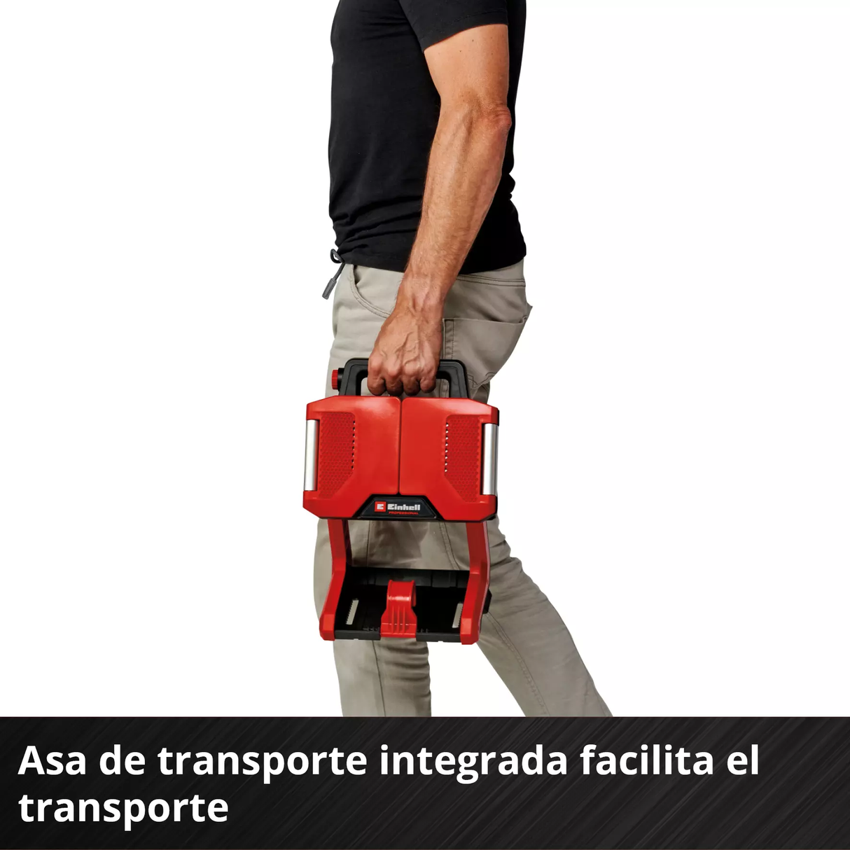 Linterna LED Inalám Plegable Regulable 3000Lm Einhell TP-CL 18/3000 LI SOLO
