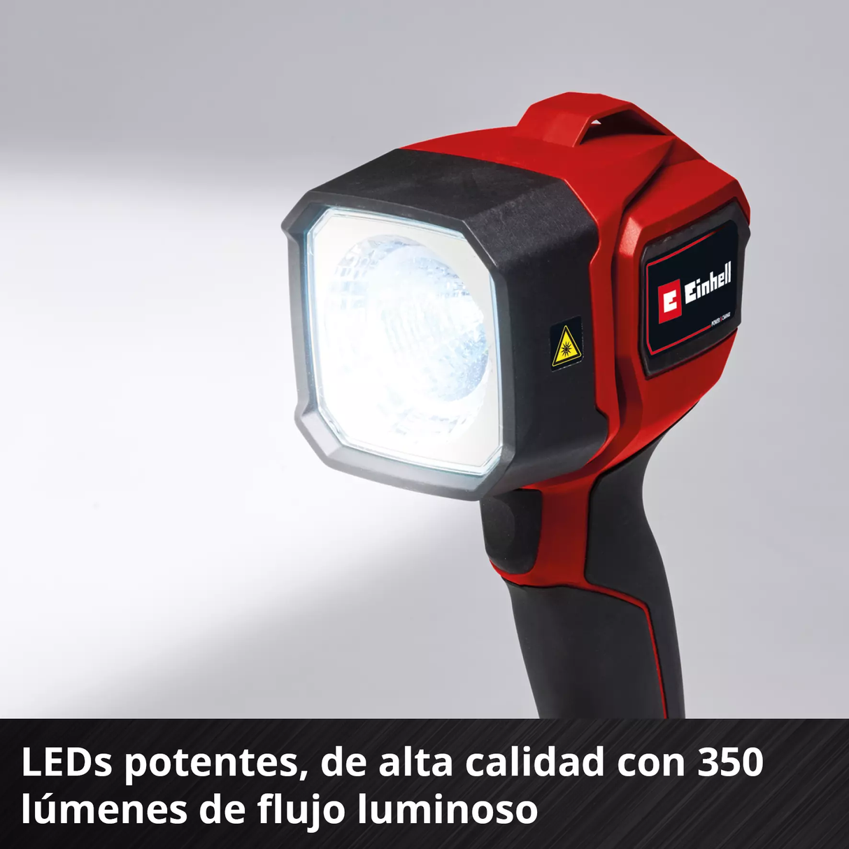 Linterna LED Inalám Pivotante 350 Lm Einhell TC-CL 18/350 LI SOLO