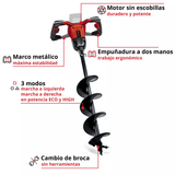 Hoyadora Inalám 80x15cm 96 Nm Einhell Barreno GP-EA 18/150 LI BL SOLO