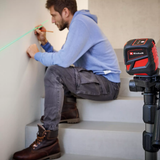 Nivel Láser Cruzado VERDE Alcance 16m c/Estuche Autonivelante Einhell TC-LL 2 G