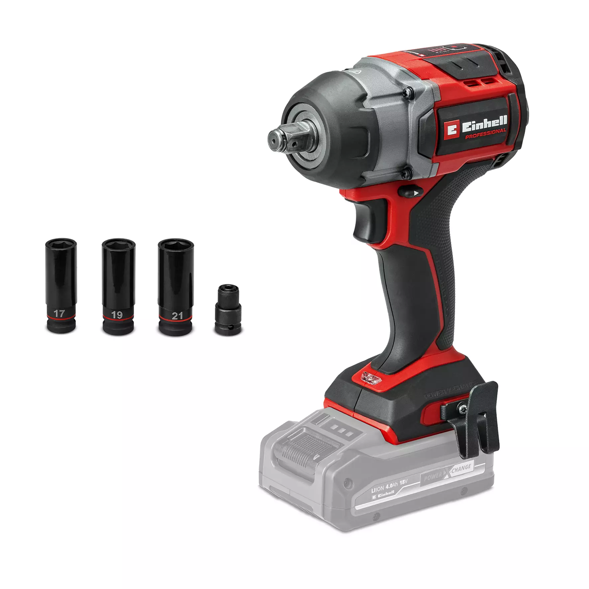 Llave de Impacto 1/2'' Inalám 1000 Nm Einhell TP-CW 18/750 C Li BL SOLO