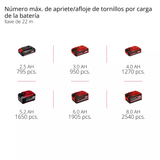 Llave de Impacto 1/2'' Inalám BL 450Nm 1 Kg Einhell IMPAXXO 18/230 (S/Bat)