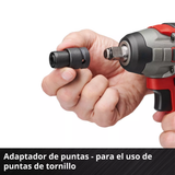 Llave de Impacto 1/2'' Inalám BL 450Nm 1 Kg Einhell IMPAXXO 18/230 (S/Bat)