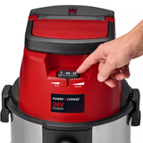 Aspiradora Inalám Seco/Húmedo 150mbar 25L 36V Einhell TE-VC 36/25 Li S SOLO